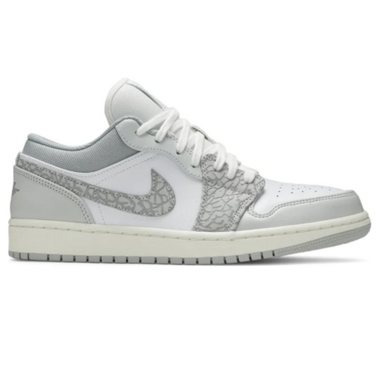 Nike Air Jordan 1 Low PRM 'Berlin Grey' con estampado de elefante
