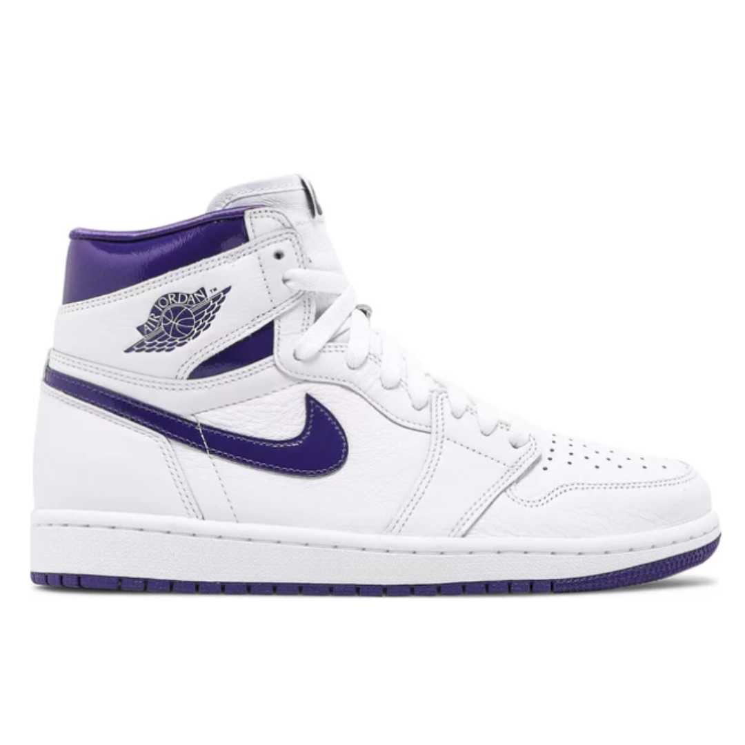 Tênis Air Jordan 1 High OG 'Court Purple' 'Metallic Purple'