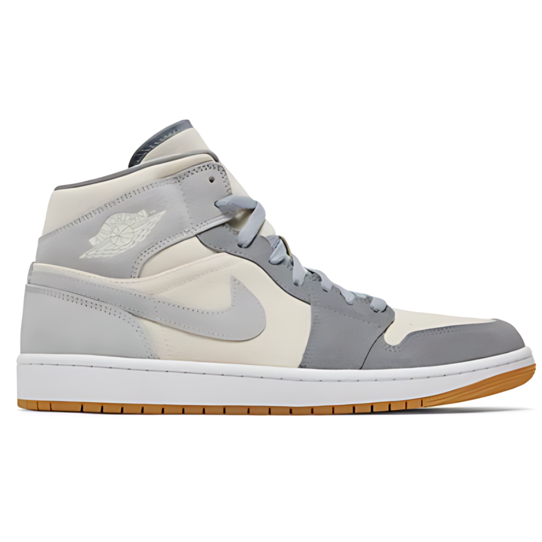 Tênis Jordan 1 Mid SE Coconut Milk Particle Gray