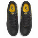 Nike Air Force 1 Negro Dorado Universitario