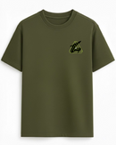 Camiseta neón UN1K Olive Pulse
