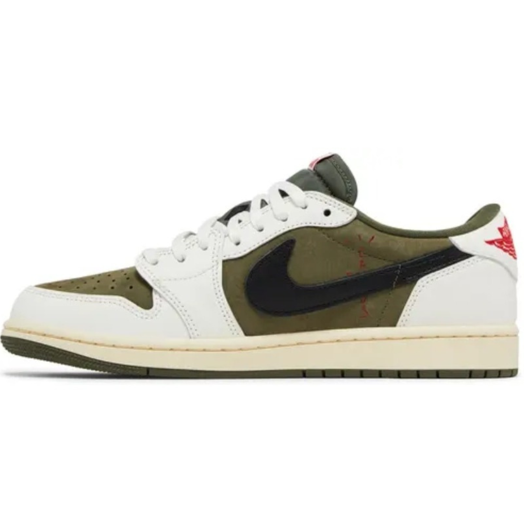 Tênis Nike Air Jordan 1 Low Medium Olive Green