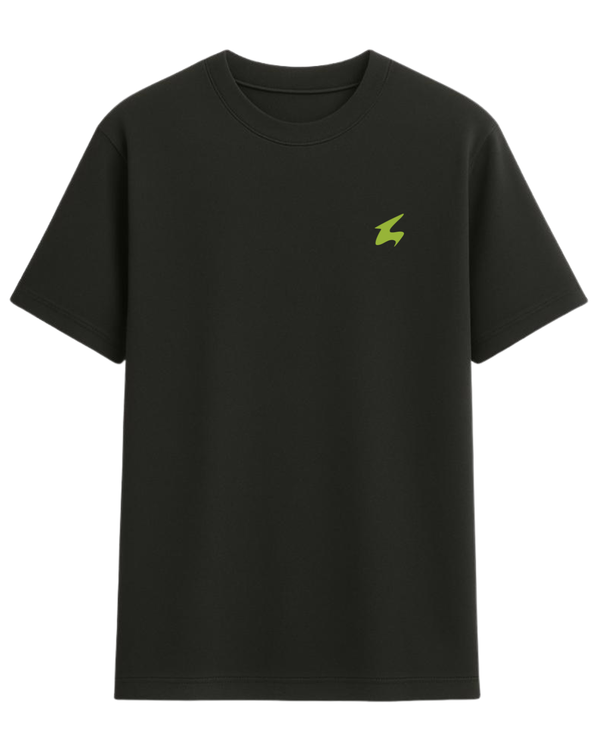 Camiseta UN1K Preta Neon Flux