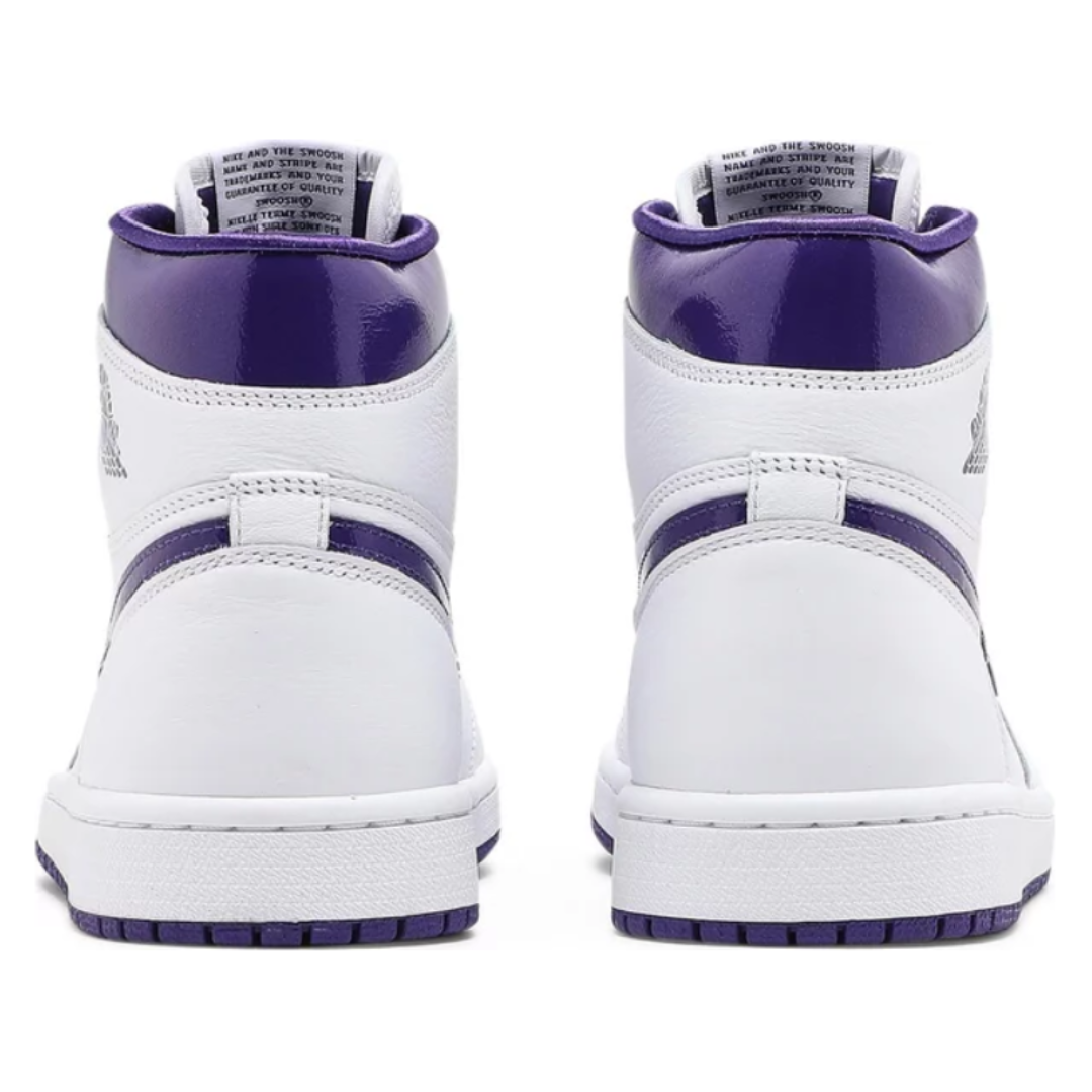 Tênis Air Jordan 1 High OG 'Court Purple' 'Metallic Purple'