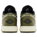 Air Jordan 1 Low 'Black Toe Medium Olive'