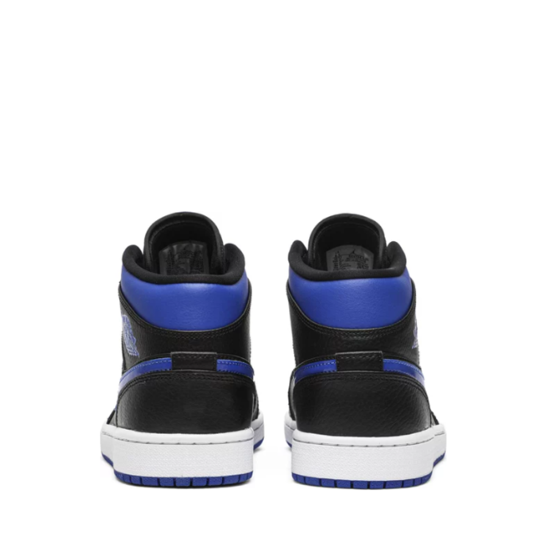 Tênis Air Jordan 1 Mid 'Black Hyper Royal'