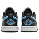 Air Jordan 1 Low Negro Azul Universitario Blanco