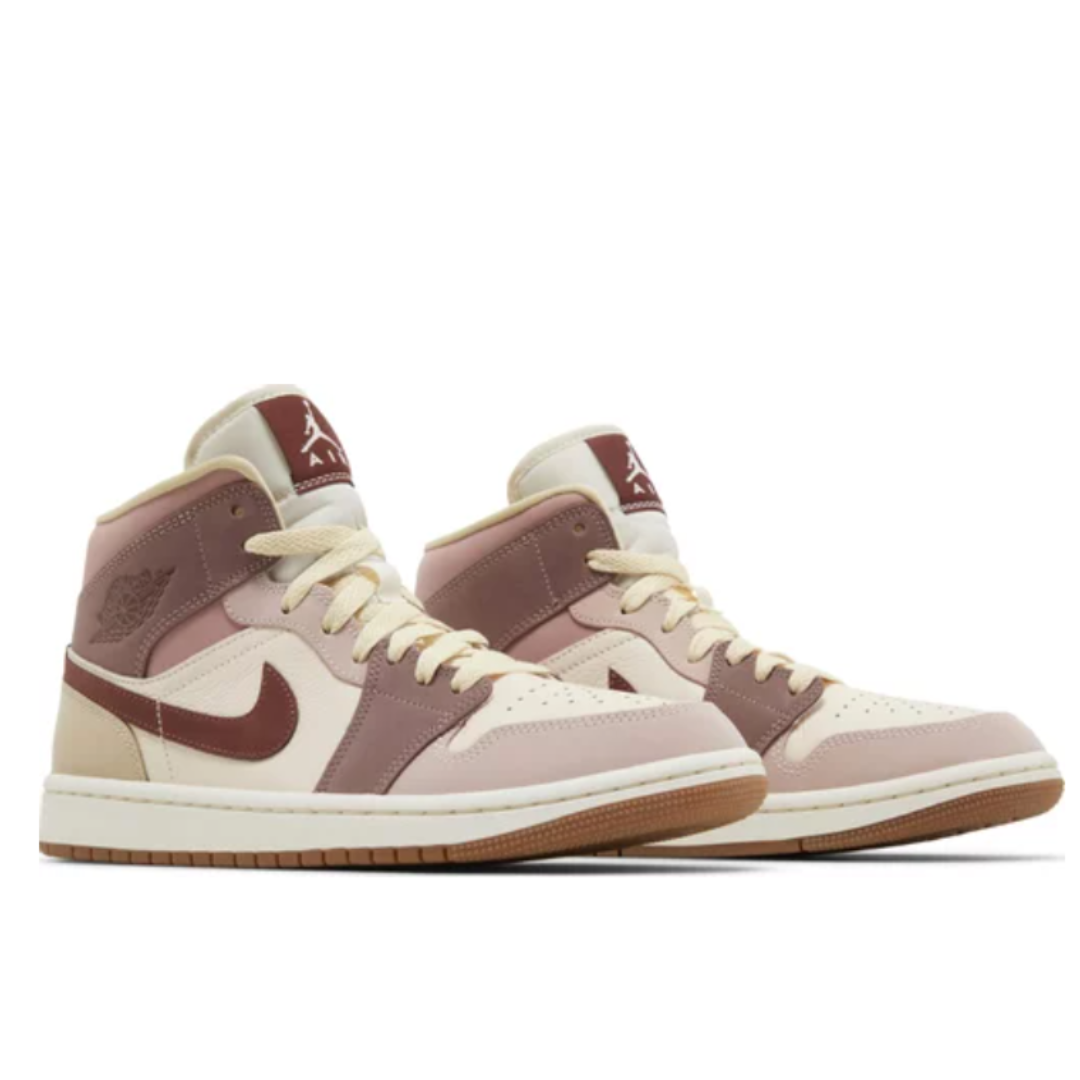 Wmns Air Jordan 1 Mid SE 'Dark Pony Smoky Mauve'