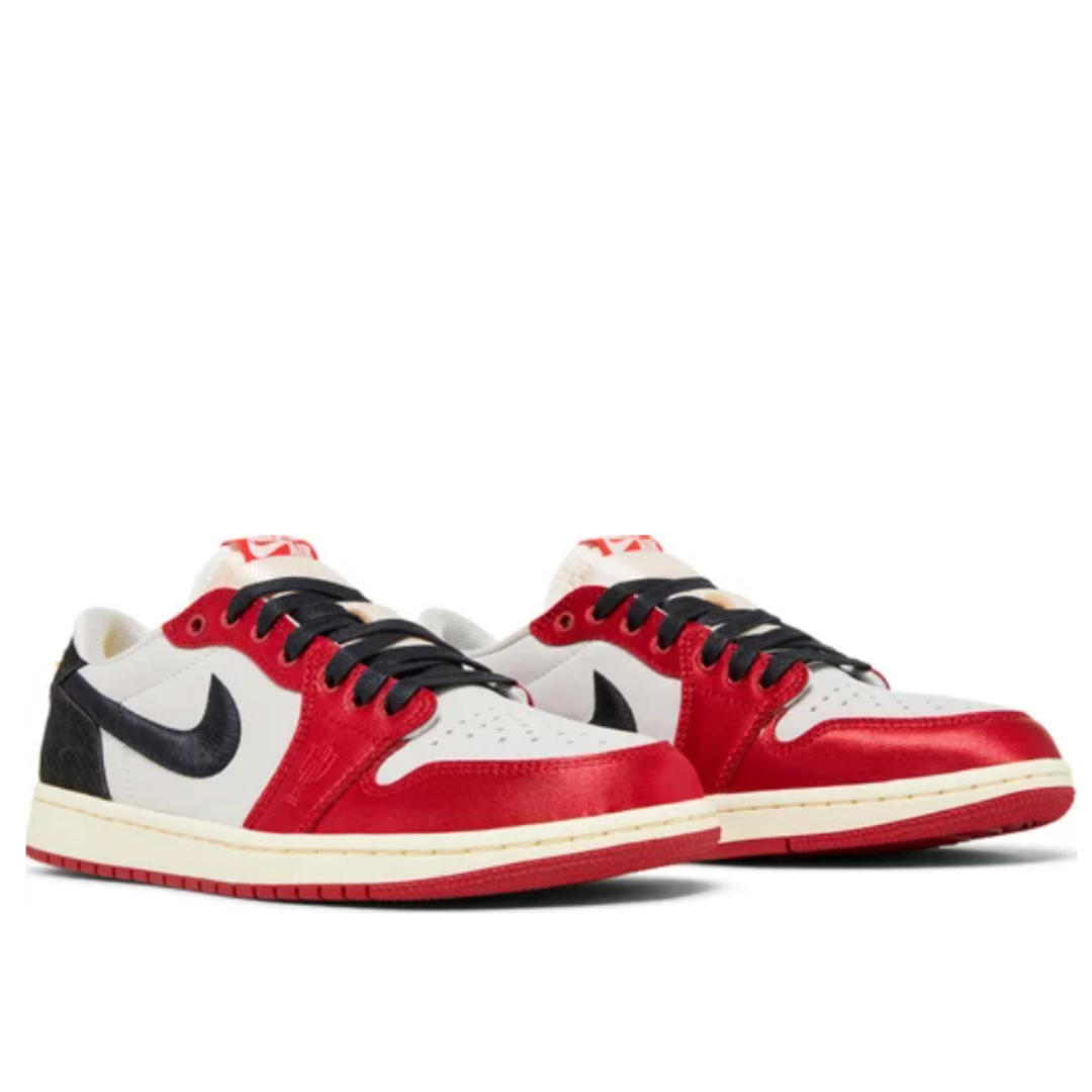 Tênis Air Jordan 1 Retro Low Trophy Room x OG SP 'Rookie Card - Away'