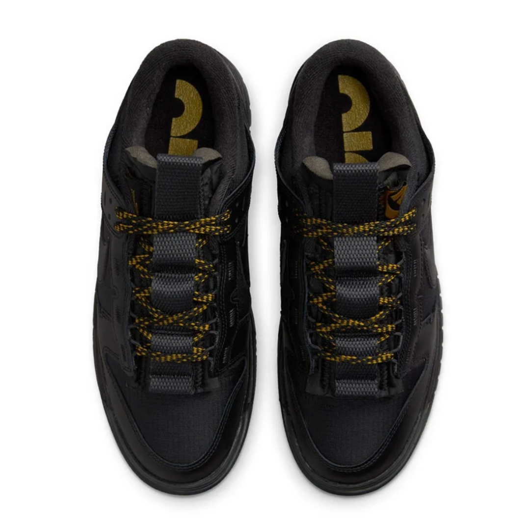 Tênis Nike Air Dunk Low Jumbo Black Gold