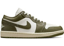 Nike Air Jordan 1 Low Sail Leche de coco Oliva medio