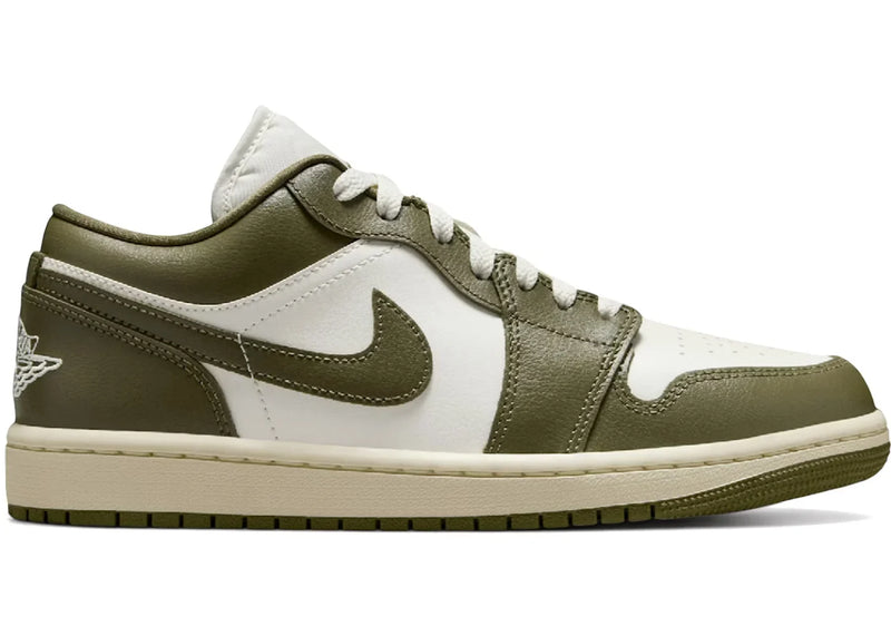 Nike Air Jordan 1 Low Sail Leche de coco Oliva medio