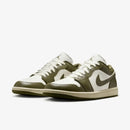 Nike Air Jordan 1 Low Sail Leche de coco Oliva medio