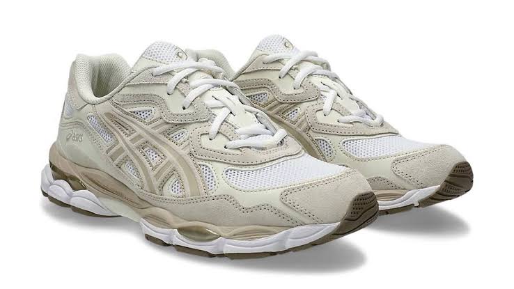 Asics Gel-NYC Blanco Pluma Gris