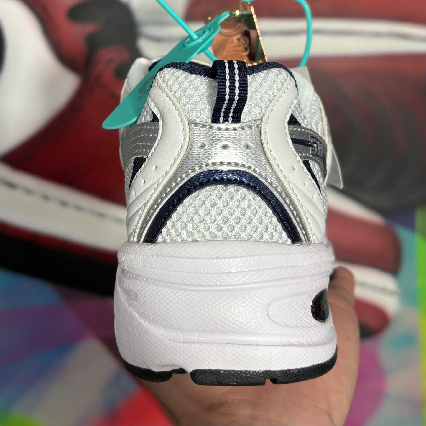 Tênis New Balance 530 White Natural Indigo (Pronta Entrega)