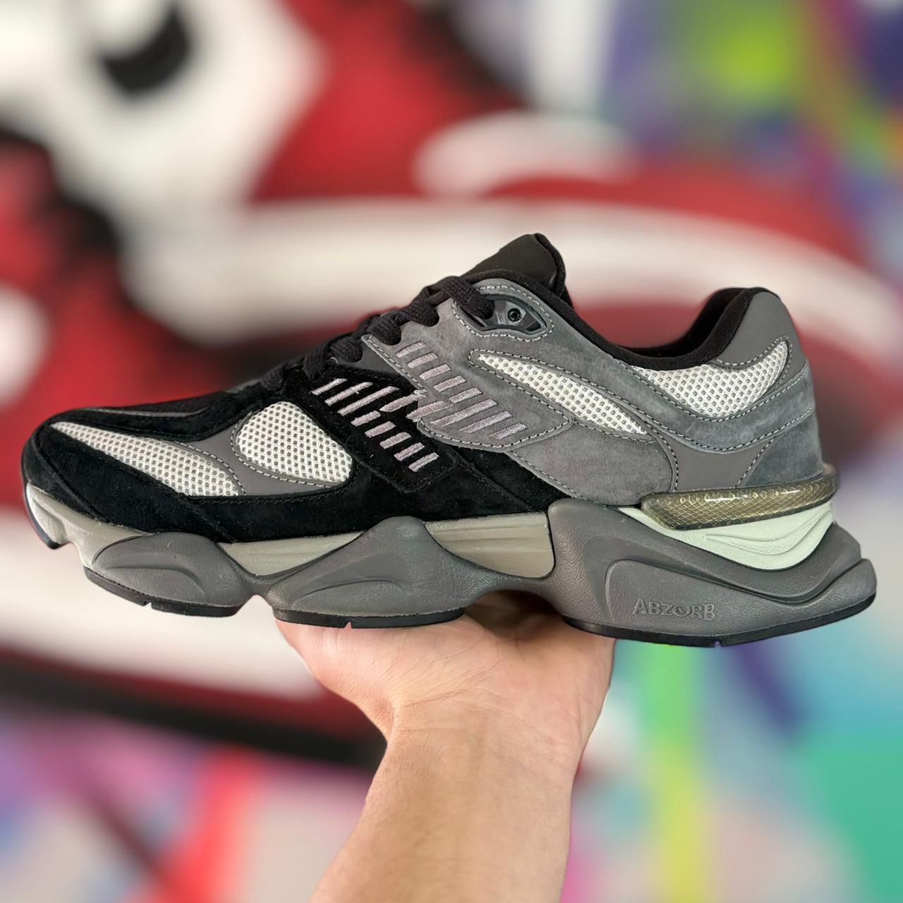 Tênis New Balance 9060 Black Castlerock ( Pronta Entrega)