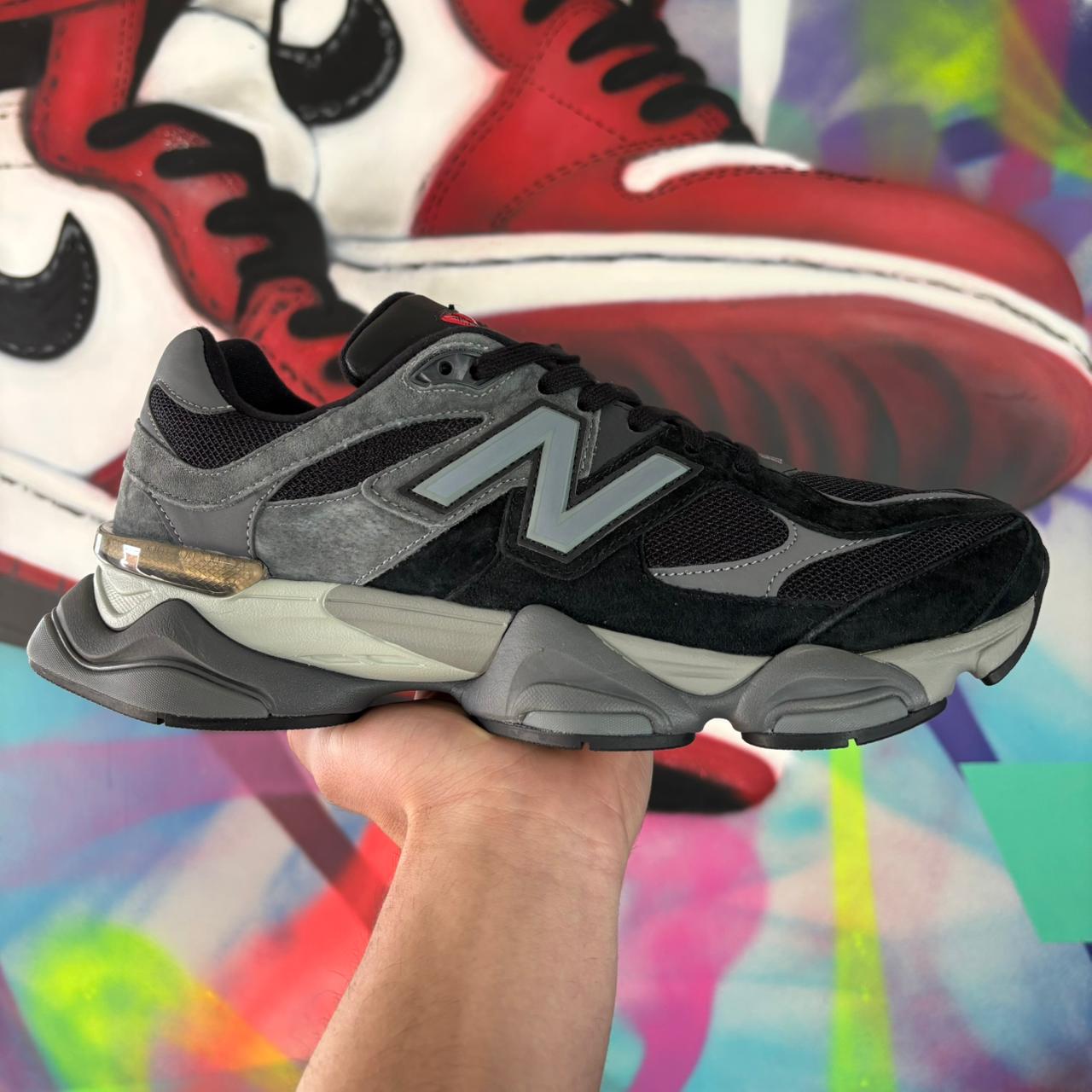 Tênis New Balance 9060 Black Castlerock ( Pronta Entrega)