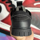 Nike Air Dunk Low Jumbo Negro Dorado (Listo para entrega)