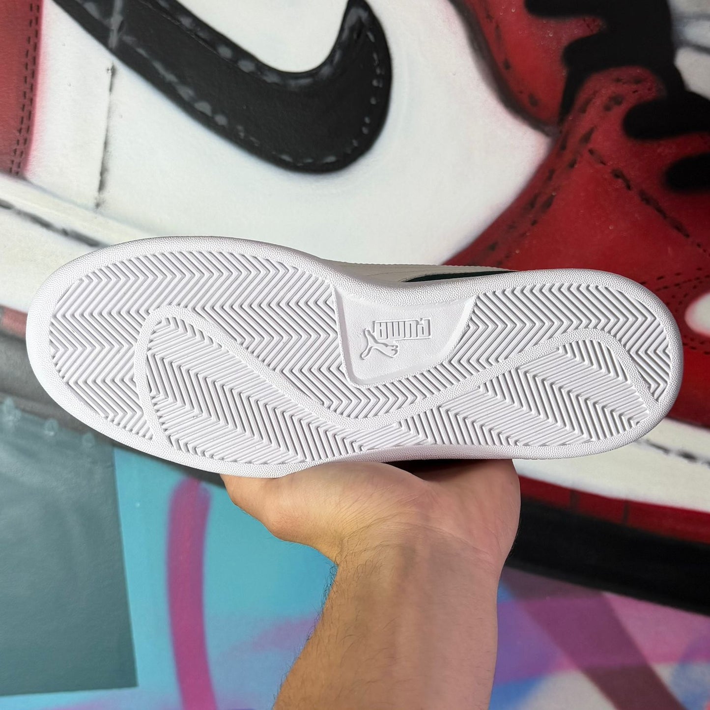 Tênis Puma Smash V2 BDP II Verde (Pronta Entrega)