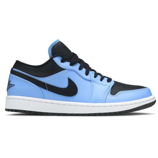 Air Jordan 1 Low - Azul universitario y negro