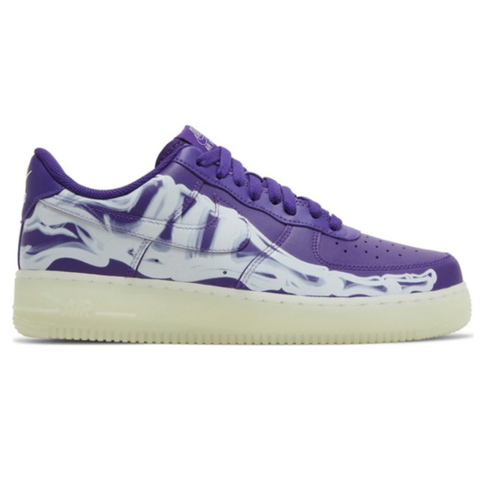 Zapatillas Air Force 1 Low Purple Skeleton