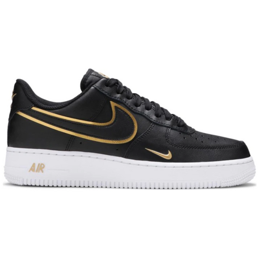 Tenis Nike Air Force 1 '07 LV8 'Metallic Swoosh Pack - Negro