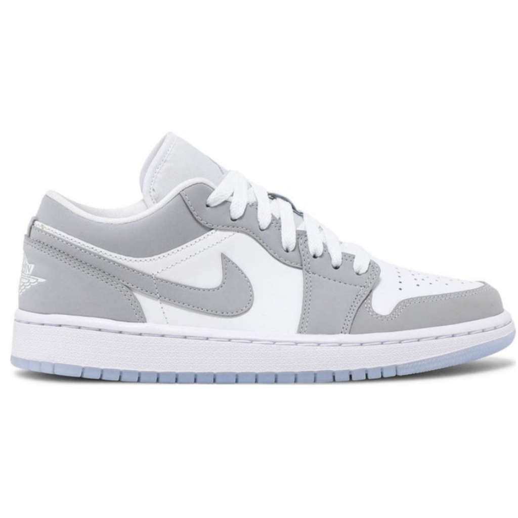 Nike Air Jordan 1 ホワイト グレー Nike Air Jordan 1 Low 'White Wolf Grey' – Diamond Sneakers BR