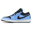 Air Jordan 1 Low - Azul universitario y negro