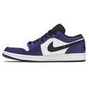 Air Jordan 1 Low Court Morado Blanco