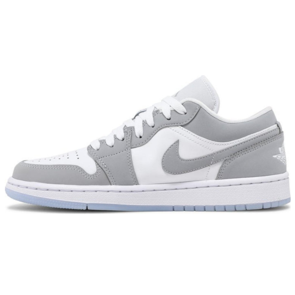 Tênis Nike Air Jordan 1 Low 'White Wolf Grey'