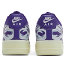 Zapatillas Air Force 1 Low Purple Skeleton