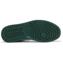 Air Jordan 1 Low con puntera verde
