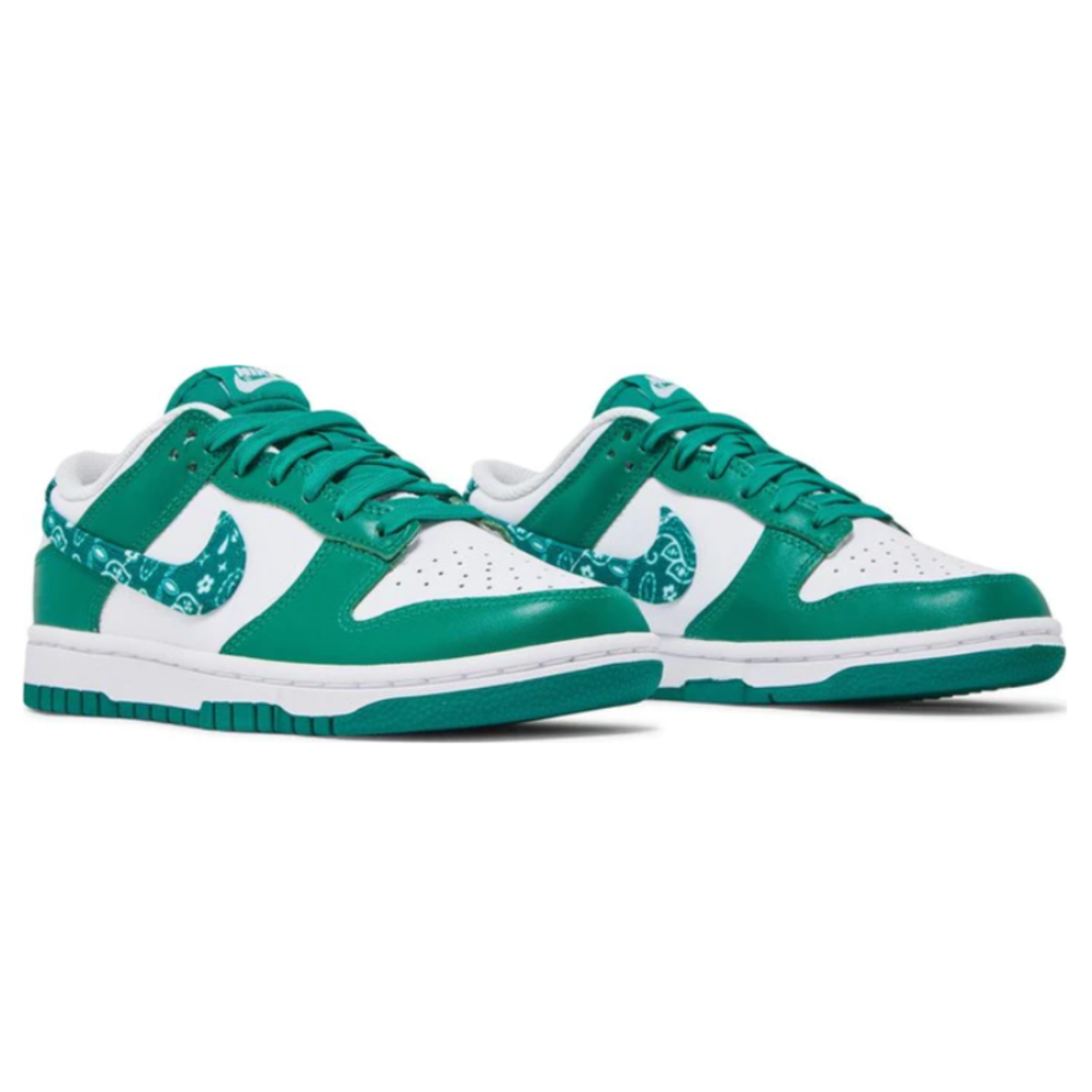 Tênis Dunk Low "Green Paisley"