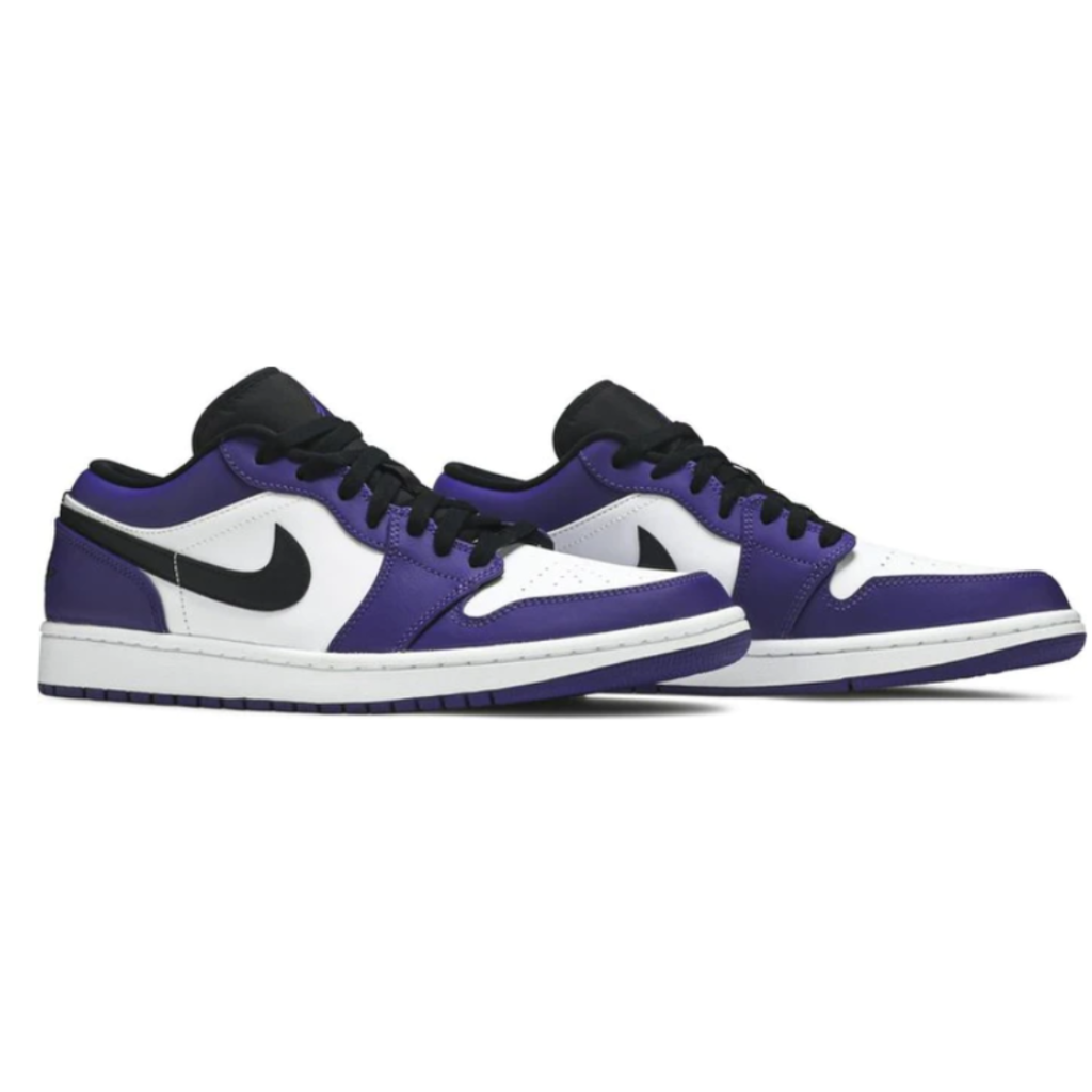 Tênis Air Jordan 1 Low Court Purple White