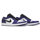 Air Jordan 1 Low Court Morado Blanco