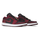Air Jordan 1 Low "Negro Remolacha Oscuro"