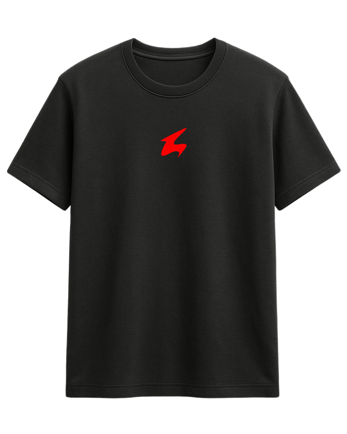 Camiseta Preta UN1K Pulse Red