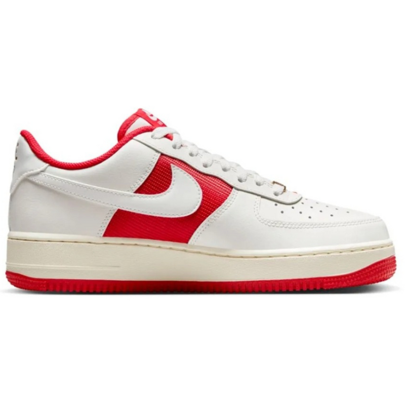 Tênis Nike Air Force 1 Low Athletic Department White Red