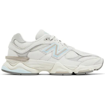 Tênis New Balance 9060 Pink Granite Silver Metallic Silver Cinza