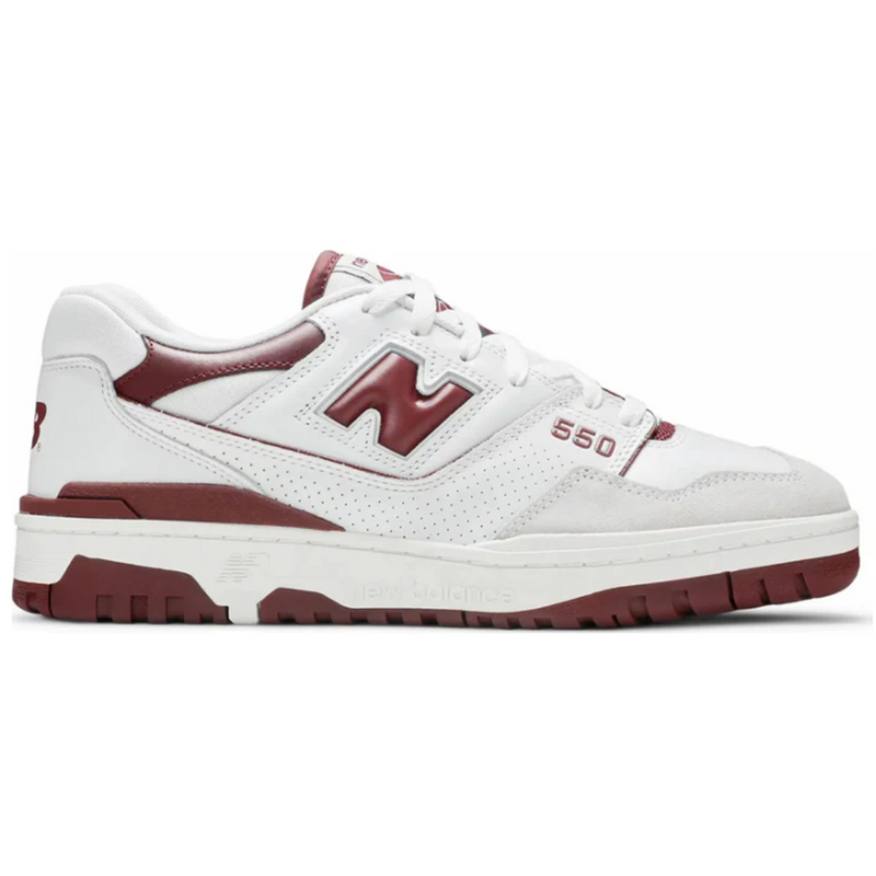 Tênis New Balance 550 Sea Salt Burgundy