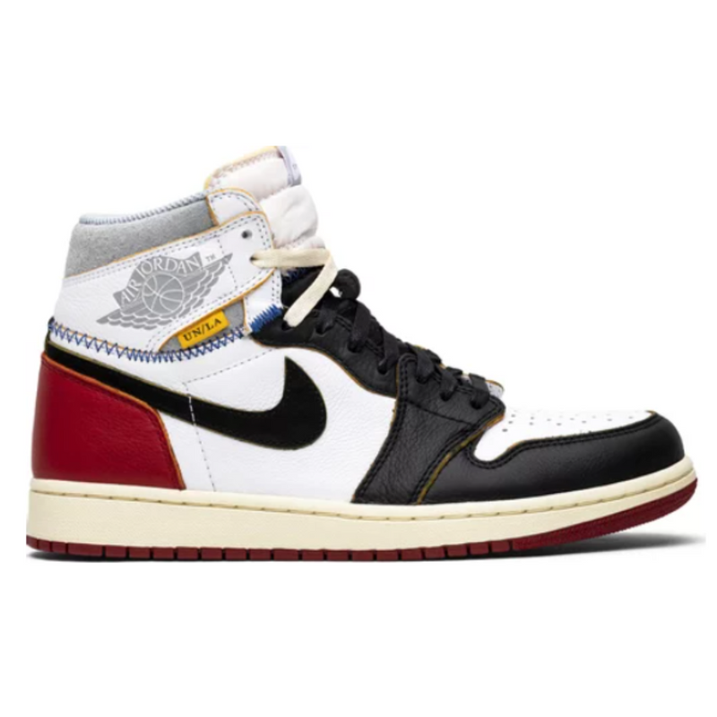 Tênis Air Jordan 1 Retro High Union LA x NRG 'Black Toe'