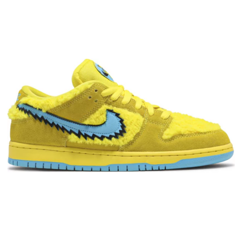 Tênis Nike SB Dunk Low Grateful Dead Yellow Bear