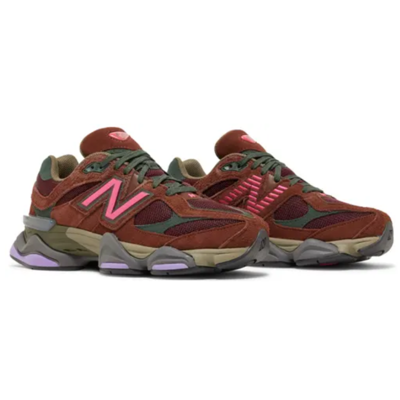 Tênis New Balance 9060 Burgundy Pink