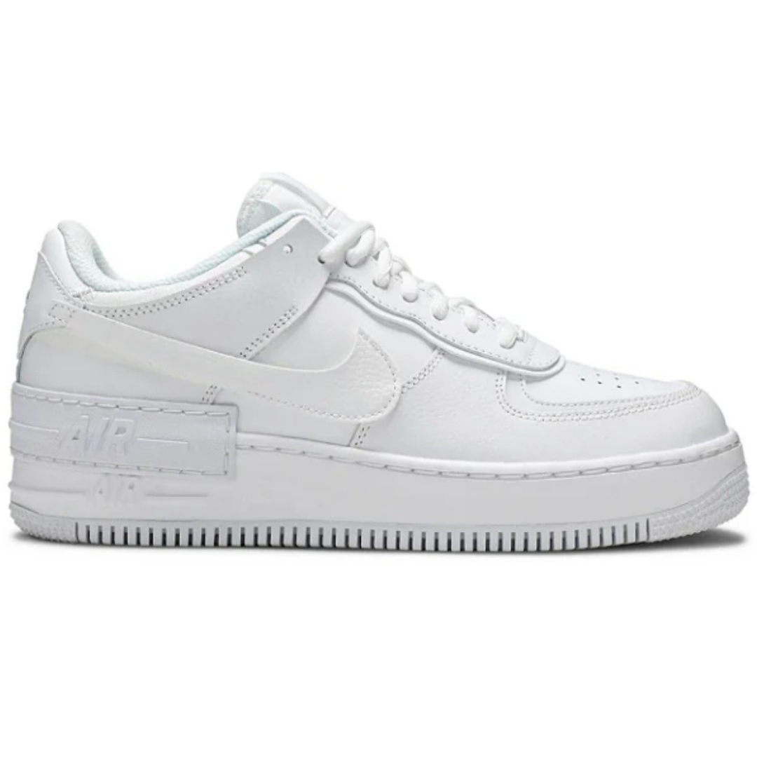 Tênis Nike Air Force 1 Shadow Triple White