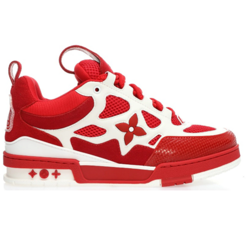 Tênis Louis Vuitton LV Skate Sneaker Red White