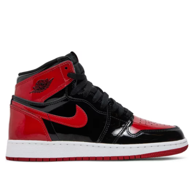 Tênis Air Jordan 1 Retro High OG GS 'Patent Bred'
