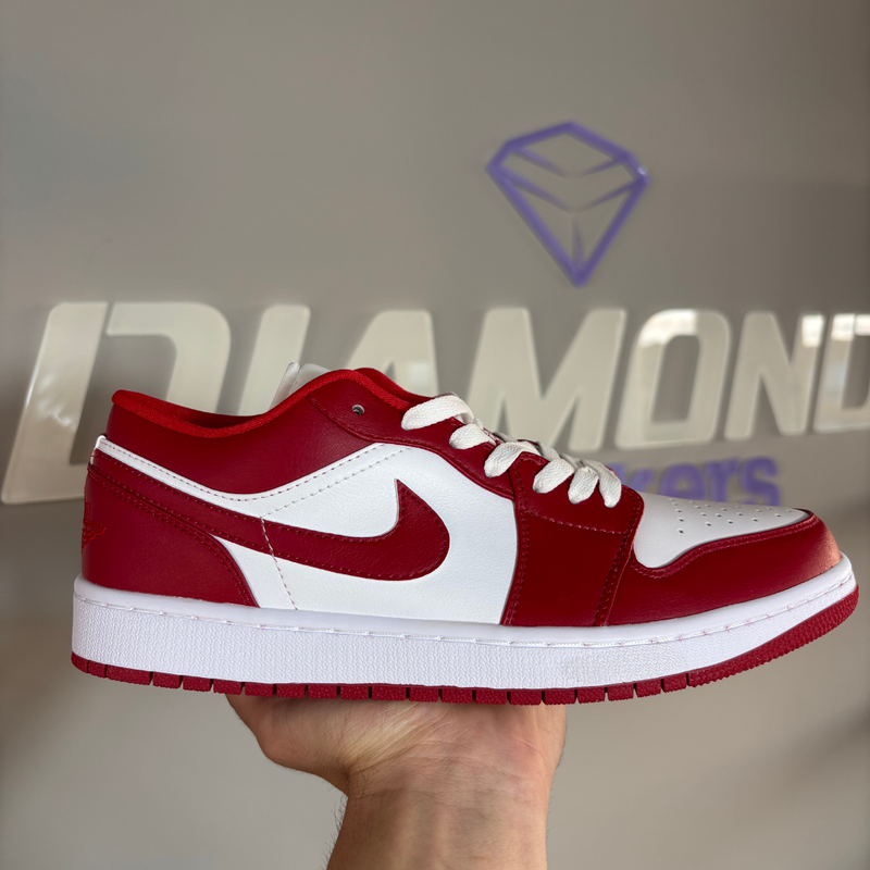 Tênis Air Jordan 1 Low Gym Red (Pronta Entrega)