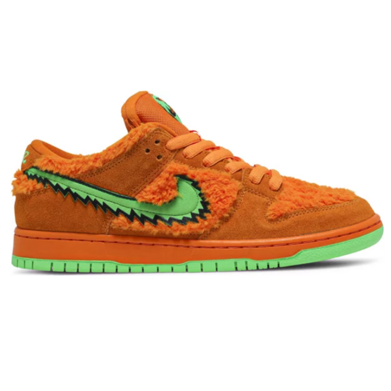 Tênis Nike SB Dunk Low Grateful Dead Bears Orange