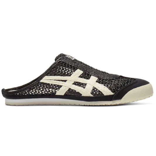 Onitsuka Tiger Mexico 66 Sabot Black Cream Preto
