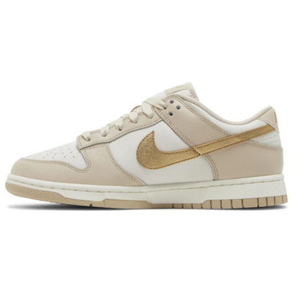 Tênis Nike Dunk Low 'Gold Swoosh' (Pronta Entrega)